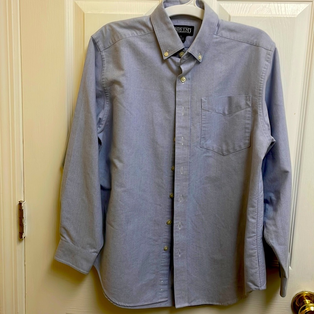 Lands End collared shirt youth size 14